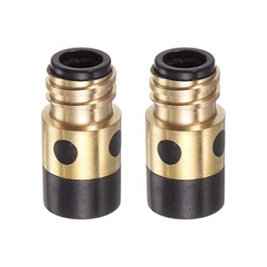 Imagem de HARFINGTON Difusor de gás de soldagem de 2 peças, suporte de ponta de difusor de gás de contato aprimorado 350A, pistola de pulverização de manga de isolamento resistente para tocha de soldagem