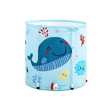 Imagem de Banheira Ofuro Azul, Baby Pil, Azul, 60x60x60cm