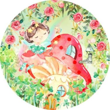 Imagem de Painel Festa Sublimado C/ Elástico 1,50m Jardim - Fadrix