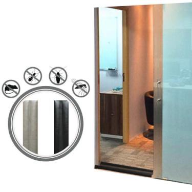 Imagem de Protetor Veda Vedação de Porta de vidro correr 60 70 80 90 100 110 120