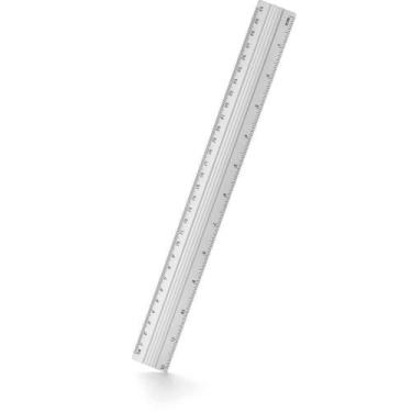 Imagem de Régua de Alumínio 30CM - Waleu