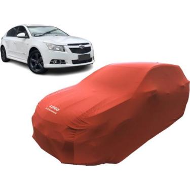 Imagem de Capa Carro Chevrolet Cruze Hatch Veste Fácil Com Elástico - Mz, Vermel