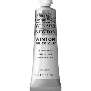 Imagem de Tinta A Óleo Para Tela Winton 37ml 644 S1 Titanium White - Winsor & Ne