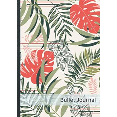 Imagem de Bullet Journal: Dot Grid Notebook Pages • Over 100 dotted pages • „104 Palm Trees“ • Size A4 (21 x 29,7 cm) • Perfect for Planner, Bullet Journaling, ... List, Writing, Sketching. Do it yourself! DIY