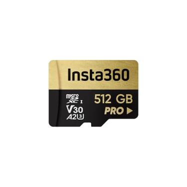 Imagem de Insta360 Cartão de memória 512GB PRO microSDXC, V30, A2, UHS-I, velocidade de leitura/gravação de 90 MB/s