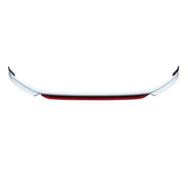 Imagem de Compatível com Golf 7.5 Geração 2018-2020 Saia Lateral Frontal Spoiler Traseiro(Front lip white red)