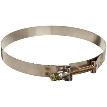 Imagem de Murray Braçadeira de mangueira de aço inoxidável de 300 parafusos da série TB, 16 cm Min Clamp ID, 16.8 cm Max Clamp ID, largura de banda de 3/10.2 cm, pacote com 1