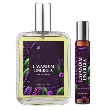 Imagem de Perfume Lavandim Energia Homem 100ml + Spray 10ml Natural - Essência d