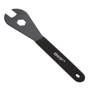 Imagem de XIAOCUNCN Chave inglesa de bicicleta, conjunto de chave de cone de bicicleta, multifuncional durável, aço carbono, (13, 14, 15, 16, 17, 18, 19 mm) Removedor de instalação de porca do eixo do cubo da