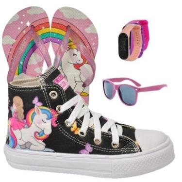 Imagem de Tênis Botinha Ars Infantil Unicórnio Personagem Feminino-Feminino