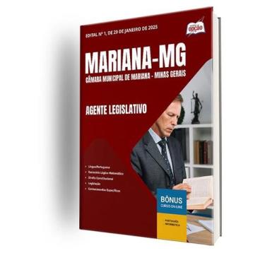 Imagem de Apostila Câmara de Mariana - MG  - Agente Legislativo - Apostilas Opçã