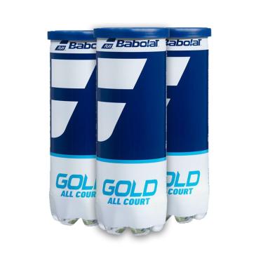 Imagem de Bola De Tênis Babolat Gold All Court - Pack C/3 Tubos