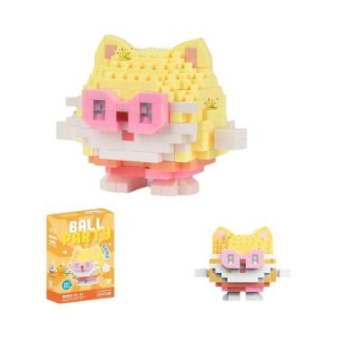 Imagem de Mini Blocos de Construção 3D - Modelo de Diamante de Animal - Brinqued