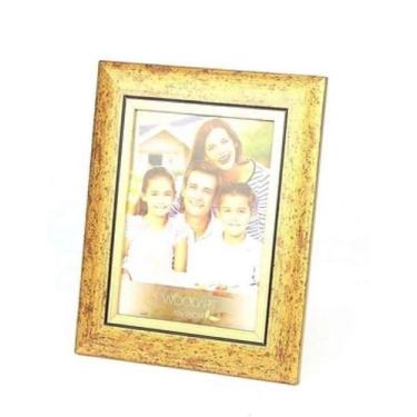 Imagem de Porta Retrato Friso Dourado 20x25 - Woodart