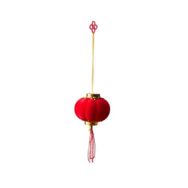 Imagem de Pacote com 60 lanternas chinesas vermelhas decorativas, mini lanternas suspensas de plástico para festa de casamento de ano novo, Natal, casamento