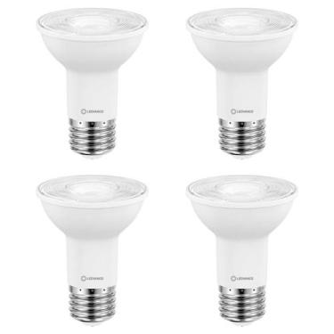 Imagem de 4 Lâmpada Led Par20 5,5w Bivolt E27 2700k Luz Amarela Ledvance