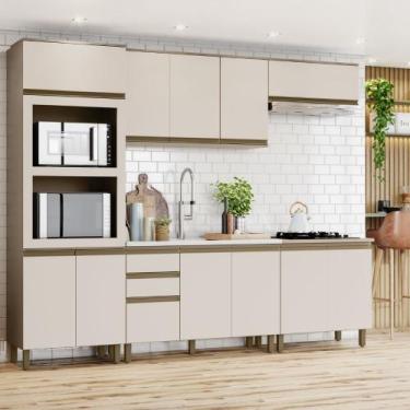 Imagem de Cozinha Completa 271,5cm 5 Peças para Cooktop com Torre Quente para 2 