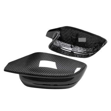 Imagem de Capa de espelho de fibra de carbono seca G80 G82 compatível com BMW G87 M2 G83 M3 M4 G42 M240i M44Oi LHD Capa de espelho retrovisor(Replacement LHD)