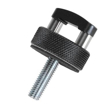 Imagem de Generic Parafuso de Polegar de Fixador de Remoção Rápida, Alta Resistência Duradoura e Dura Porca de Polegar de Fixação Precisa M8 1.25 para Bronco 2dr 4dr 2021 e Up (Preto)