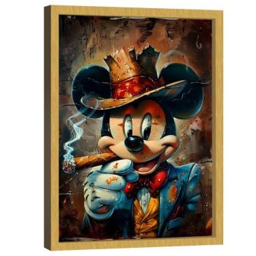 Imagem de Quadro Decorativo Mickey Gangstar