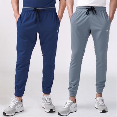 Imagem de Jogger 2un Calça Esporte Dry Slim Fit Academia Casual Treino-Masculino