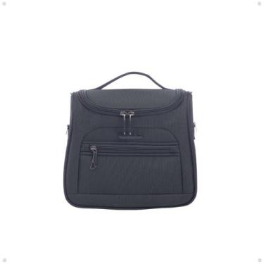 Imagem de Frasqueira Bolsa Organizadora Mão Mala Viagem Necessaire - Tripx, Pret