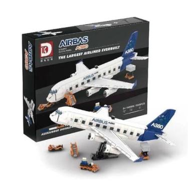 Imagem de Blocos De Montar Tec Creators 80008 Airbus A380 1945 Peças Toys Import