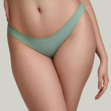 Imagem de Calcinha Hope Biquini 3584 Acabamento Invisível Microfibra, Verde erva