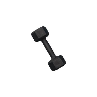 Imagem de Halter Sextavado Pintado Academia Treino Musculação Crossfit