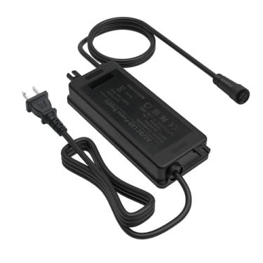 Imagem de Fonte de alimentação para iluminação externa Philips Hue premium à prova de intempéries 60W/24V, adaptador de alimentação de conector único compatível com Lily Spot, Lily XL, Calla Pathway, Pedestal