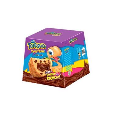 Imagem de Panettone Recheio Chocolate Tortuguita Caixa 650g - Arcor