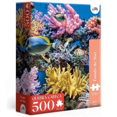 Imagem de QUEBRA-CABEÇA 500 Peças Fundo do MAR Toyster 8085