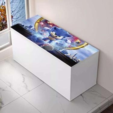 Imagem de Baú 100% MDF Infantil Organizador De Brinquedos De Personagens - Home 