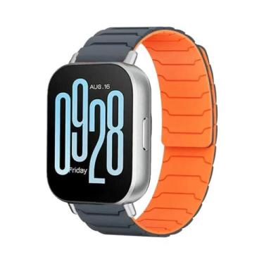 Imagem de Pulseira Magnética De Silicone De 22mm Para Redmi Watch 5 Active 5 Lit