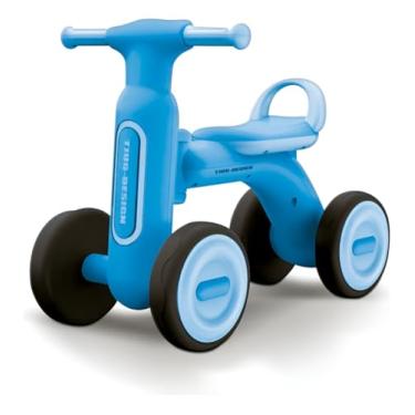 Imagem de Bicicleta Motoca De Equilibrio Tchuco Com Som e Luz Infantil (Azul)