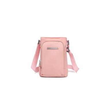 Imagem de Jonvikki Pequena bolsa transversal mini bolsa para celular bolsa carteira feminina, rosa