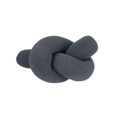 Imagem de Almofada Rolo Travesseiro de Corpo – Suporte Ortopédico para Dormir, Conforto e Relaxamento (Cinza Mescla)