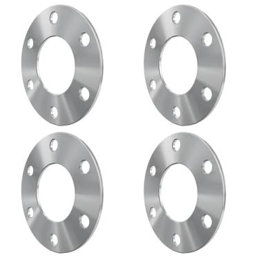 Imagem de Cmd motoring Espaçadores de roda Hubcentric forjados 6 x 5 (6 x 127 mm), espaçador CNC de 3/16" (5 mm) compatível com Chevrolet Trailblazer 2002-2009 | SSR 2004-2006 | GMC Envoy, furo do cubo de 78,1