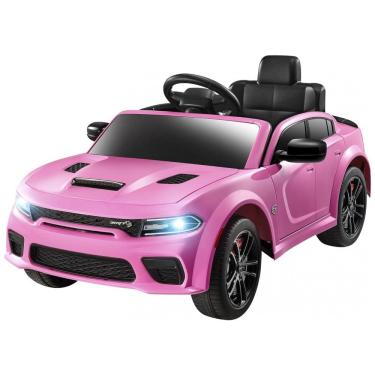 Imagem de Carro Elétrico Infantil a Bateria com Controle Remoto, 3 Velocidades, Luzes LED e Música, 12V, ENYOPRO Dodge Charger licenciado SRT Hellcat