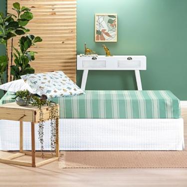 Imagem de Jogo de Cama Solteiro 200 Fios Infantil Estampado 02 Peças Tutti Kids Dino World
