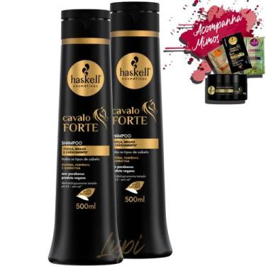 Imagem de Kit 2 Shampoo Haskell Cavalo Forte 500ml