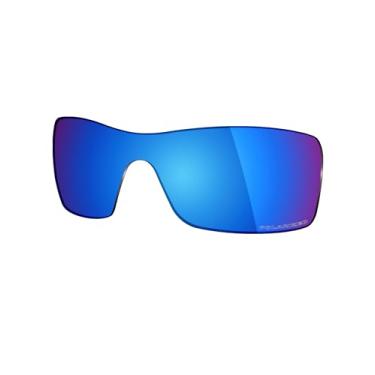 Imagem de Mryok Lentes de reposição polarizadas Plus para óculos de sol Oakley Straightback OO9411, HD Polarized, proteção UV, resistente a impactos e ajuste perfeito - Azul gelo