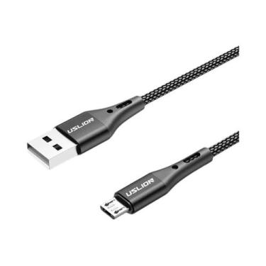 Imagem de Cabo Micro USB Roxo De Carregamento Rápido 3M Para Celulares Xiaomi Sa