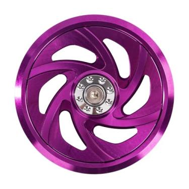 Imagem de predolo Tampa do ventilador, protetor lateral do motor, peças de reposição, liga de alumínio de alto desempenho, leve, para entrada de ar de motocicleta, Roxo