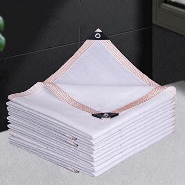 Imagem de Rede de sombreamento de toldo, cobertura de sombra de pano para estufa, 95% lona de proteção solar, rede de sombra, rede de proteção UV, proteção solar para varanda externa pátio pátio, cobertura de