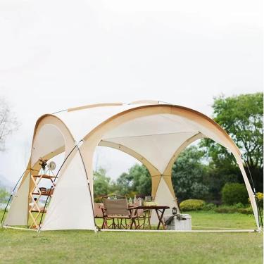 Imagem de Yurt Dome Dossel Grande Tenda Outdoor Camping Camping Impermeável Protetor Solar Toldo Grande (com dois guarda-sol)