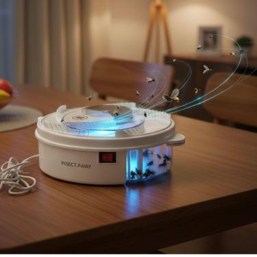 Imagem de Armadilha Mata Moscas Mosquito Pega Pernilongos Prende Insetos Gaiola