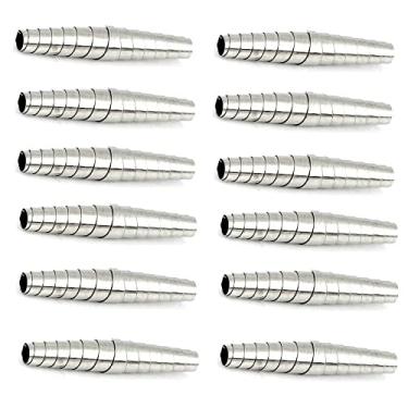 Imagem de gofidin 12 peças de molas de substituição de podador mola de jardim para tesouras de poda ferramenta de enxerto tesouras componentes mola de aço inoxidável