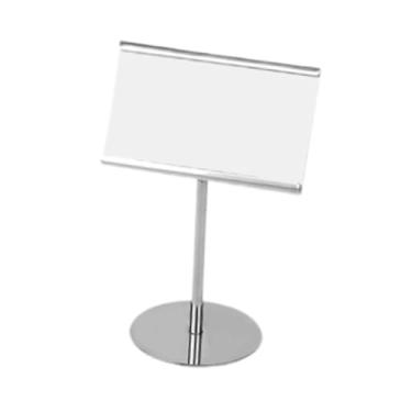 Imagem de MERIGLARE Porta-números de mesa, porta-cartões de visita, centros de mesa, etiquetas para sinalização de alimentos, porta-cartões de visita para balcão de, Altura 13.5 Cm