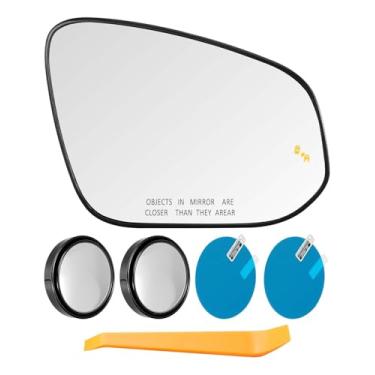 Imagem de Vidro do espelho lateral do passageiro adequado para Toyota RAV4 2013-2025 4runner 2014-2024 Tacoma 2016-2025 Venza 2021-2024, espelho retrovisor com substituição de ponto cego 8790704010 8790704011